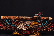 Ironwood (desert) Native American Flute, Minor, Mid A-4, #F44K